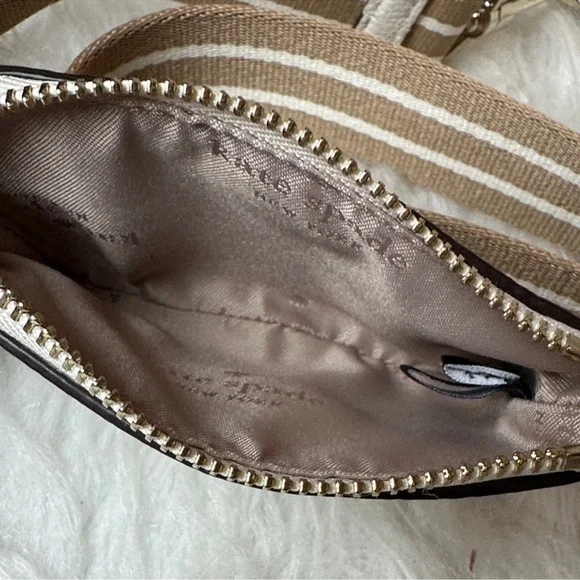 NWT Kate Spade ROSIE Crossbody Bag with Tan Strap & matching Coin pouch